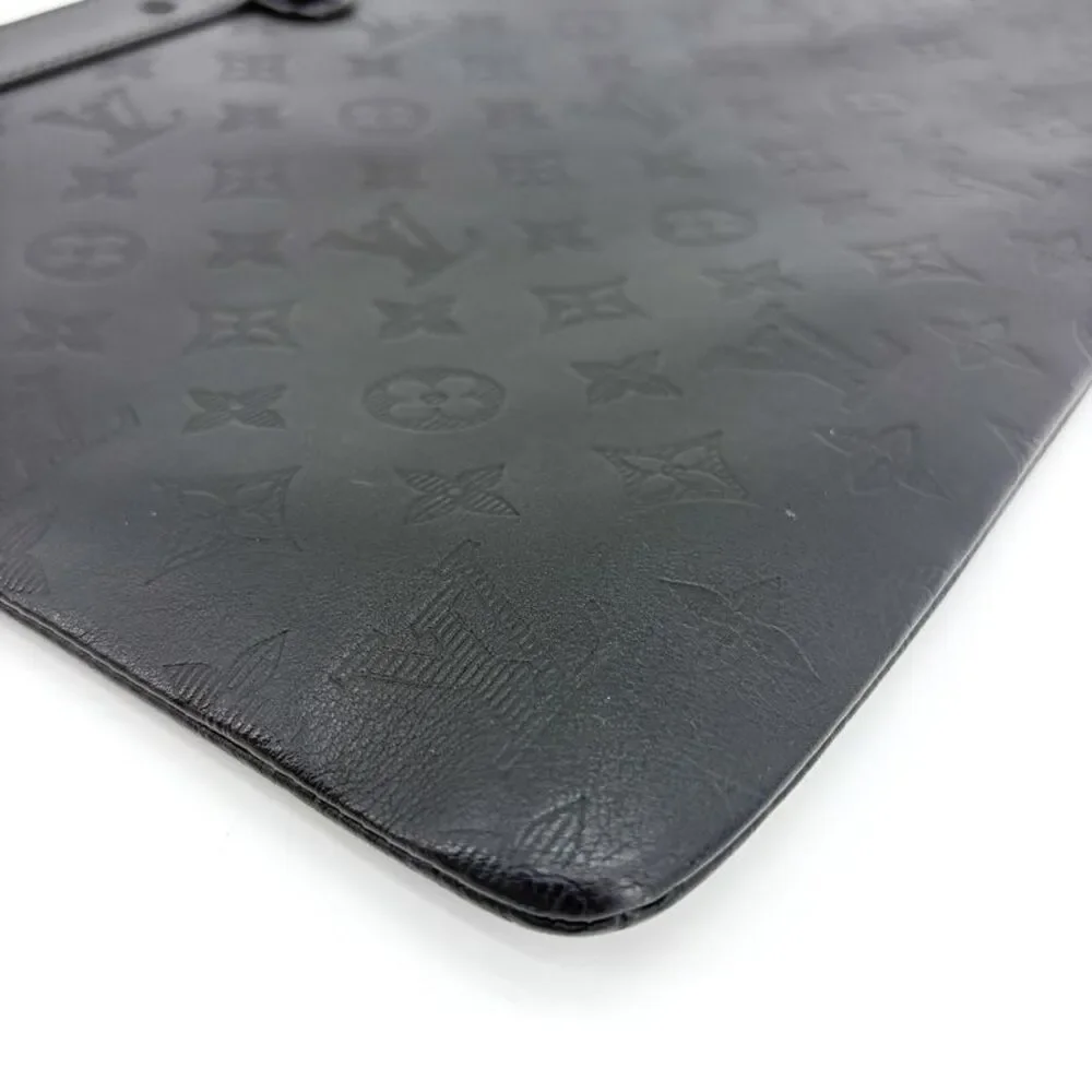 Louis Vuitton Monogram Shadow Pochette A4 Black